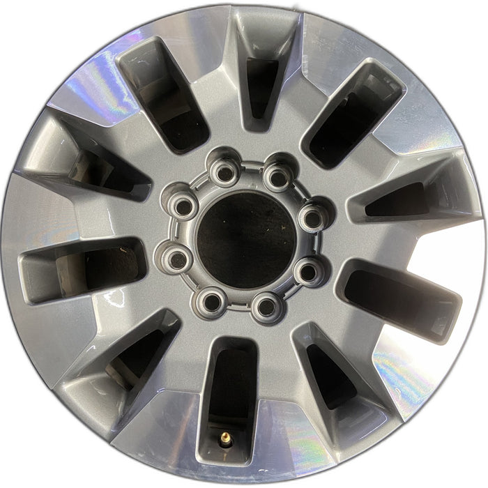 20" SILVERADO 2500 PICKUP 21-23 20x8.5, 10 spoke, Original OEM Wheel Rim - - Front View