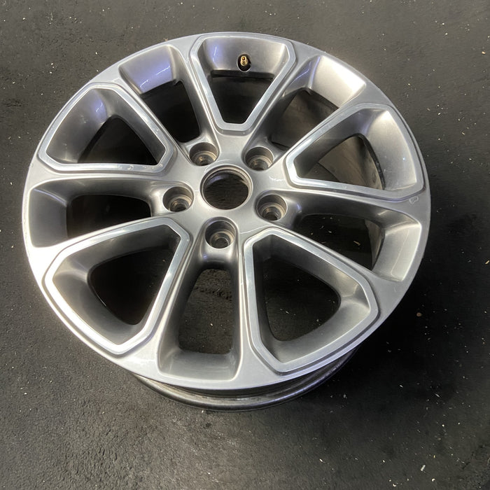 18" GRAND CHEROKEE 14 18x8, aluminum, Original OEM Wheel Rim - SILVER - View 8