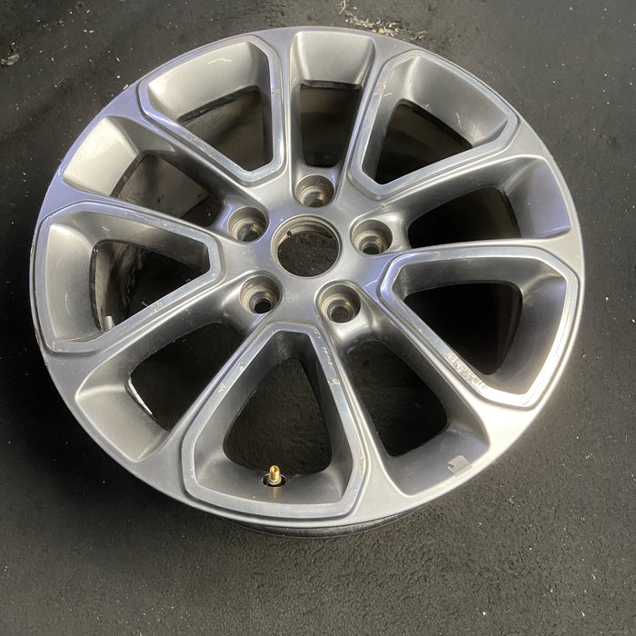 18" GRAND CHEROKEE 14 18x8, aluminum, Original OEM Wheel Rim - SILVER - View 7