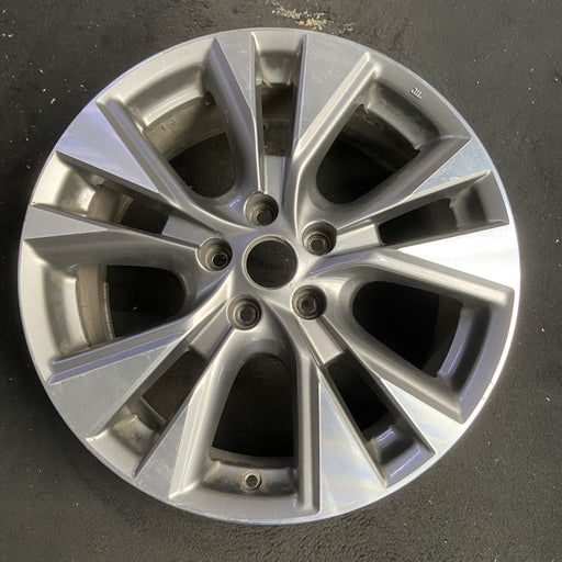 18" MURANO 15-17 18x7.5 , Original OEM Wheel Rim - MACHINED GREY - Additional View