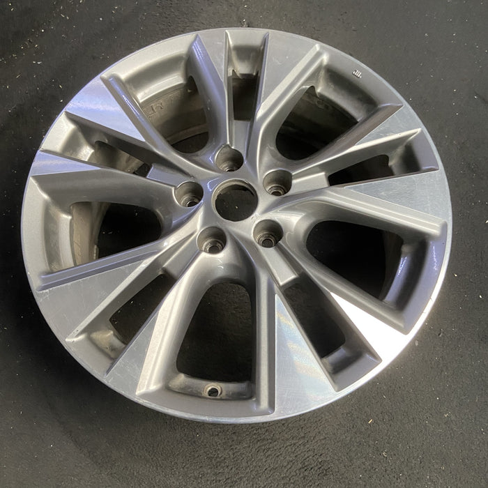 18" MURANO 15-17 18x7.5 , Original OEM Wheel Rim - MACHINED GREY - View 7