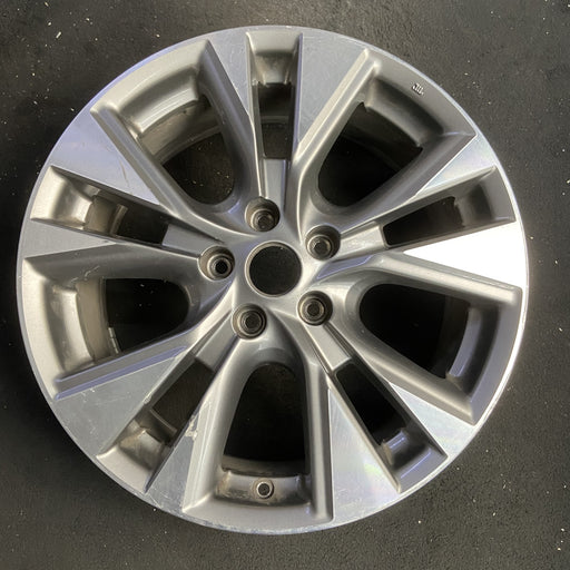 18" MURANO 15-17 18x7.5 , Original OEM Wheel Rim - MACHINED GREY - Additional View