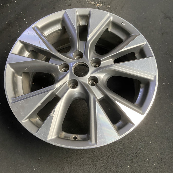 18" MURANO 15-17 18x7.5 , Original OEM Wheel Rim - MACHINED GREY - View 7