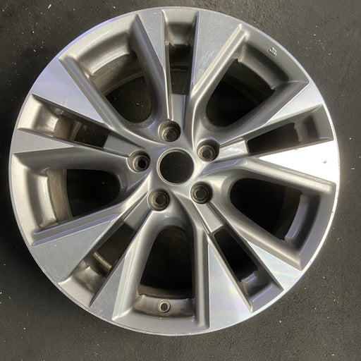 18" MURANO 15-17 18x7.5 , Original OEM Wheel Rim - MACHINED GREY - Additional View
