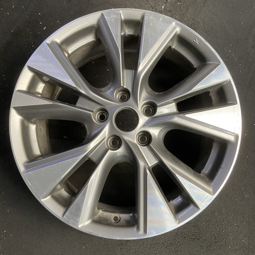 18" MURANO 15-17 18x7.5 , Original OEM Wheel Rim - MACHINED GREY - Additional View