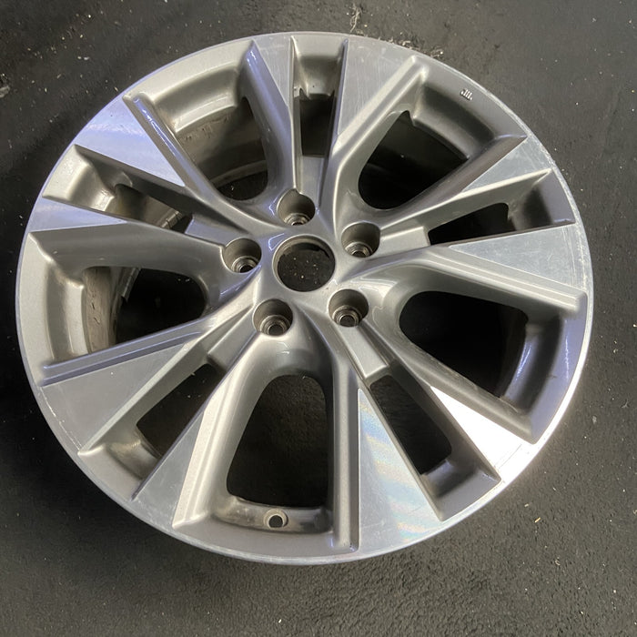 18" MURANO 15-17 18x7.5 , Original OEM Wheel Rim - MACHINED GREY - View 7