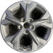 17" HR-V 26 17x6.5 Original OEM Wheel Rim - GREY - Front View