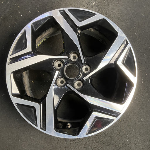 17" SPORTAGE 23-25 gasoline, 17x7 , 5 spoke Original OEM Wheel Rim - MACHINED - Additional View