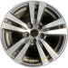 18" PILOT 16-18 18x8 , 5 double spoke , face Original OEM Wheel Rim - MACHINED - Front View