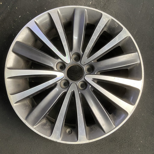 18" TLX 18 18x8 Original OEM Wheel Rim - MACHINED GREY - Additional View
