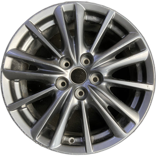 17" MAZDA CX-5 17-18 aluminum, 17x7 Original OEM Wheel Rim - Front View