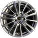 17" MAZDA CX-5 17-18 aluminum, 17x7 Original OEM Wheel Rim - Front View