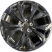 18" RAV4 22 18x7 , 5 spoke, split spoke, Original OEM Wheel Rim - BLACK - Front View