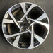18" KONA 22 18x7.5 , X spoke design Original OEM Wheel Rim - MACHINED BLACK - Additional View