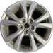 18" MAZDA CX-30 20-21 aluminum, 18x7 Original OEM Wheel Rim - SILVER - Front View