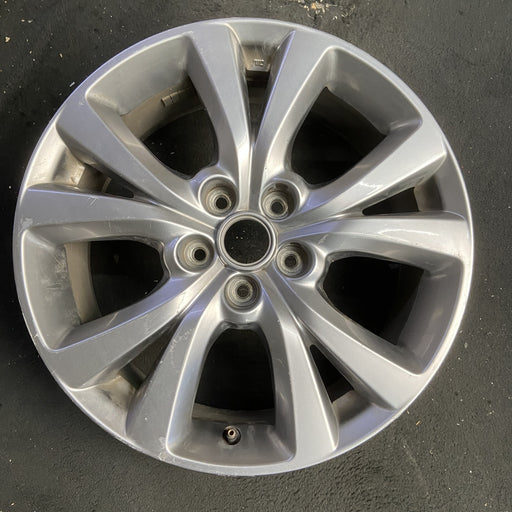 18" MAZDA CX-30 20-21 aluminum, 18x7 Original OEM Wheel Rim - SILVER - Additional View