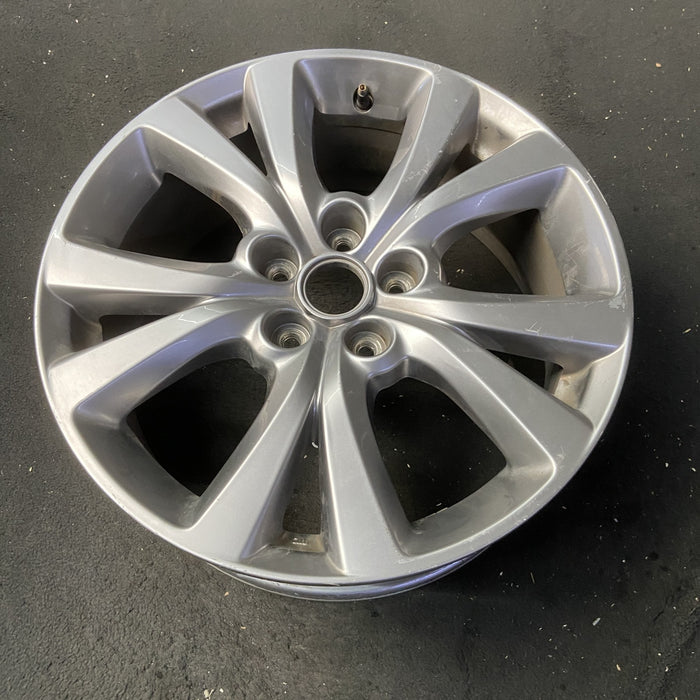 18" MAZDA CX-30 20-21 aluminum, 18x7 Original OEM Wheel Rim - SILVER - View 8
