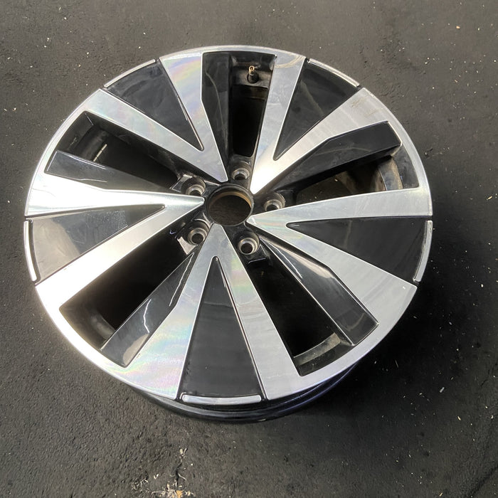 18" TAOS 22-23 18x7, , Original OEM Wheel Rim - MACHINED BLACK - View 8