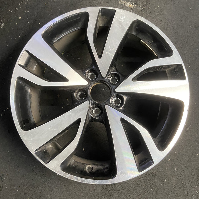19" ODYSSEY 18-22 19x7.5 , face Original OEM Wheel Rim - MACHINED CHARCOAL - Additional View