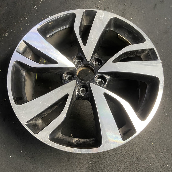 19" ODYSSEY 18-22 19x7.5 , face Original OEM Wheel Rim - MACHINED CHARCOAL - View 7