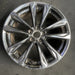 19" LEXUS IS300 24-25 19x8.5 , 5 split spoke Original OEM Wheel Rim - BLACK - Additional View