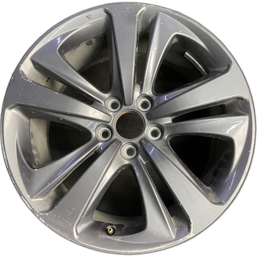 19" TLX 21-23 19x8.5 , Original OEM Wheel Rim - GREY - Front View