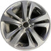 19" TLX 21-23 19x8.5 , Original OEM Wheel Rim - GREY - Front View