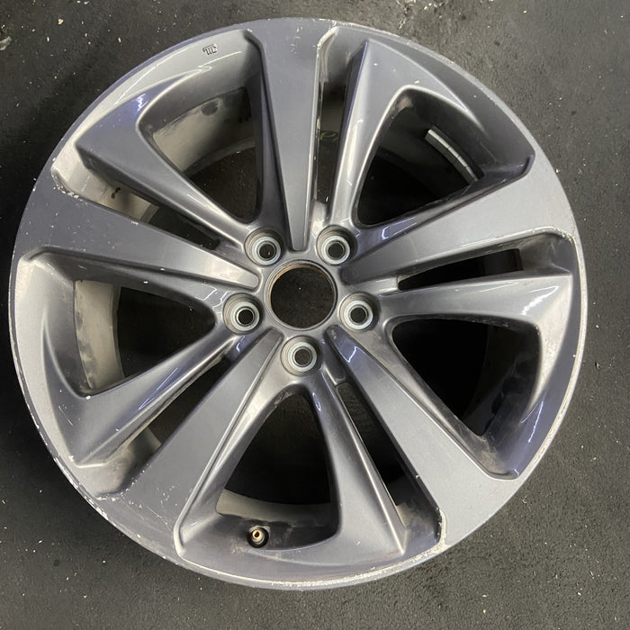 19" TLX 21-23 19x8.5 , Original OEM Wheel Rim - GREY - Additional View
