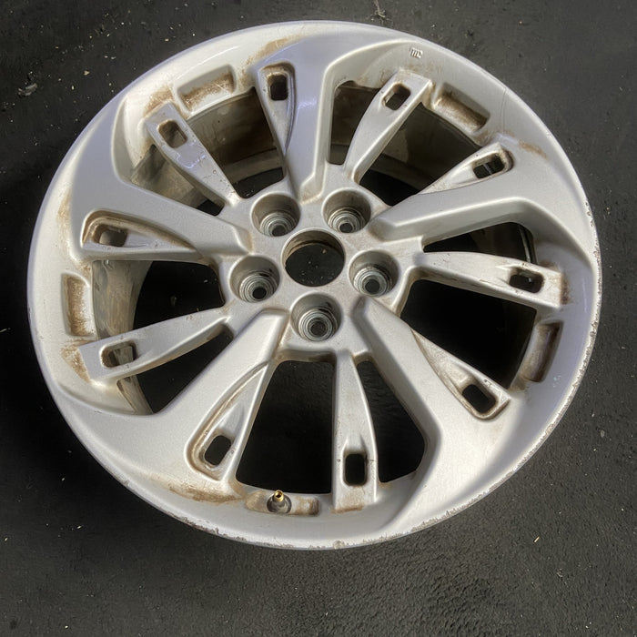 18" CLARITY 18-21 , factory installed Original OEM Wheel Rim - SILVER - View 7