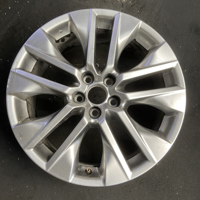 19" RAV4 19-20 19x7.5 , , inlay Original OEM Wheel Rim - HYPER SILVER - Additional View