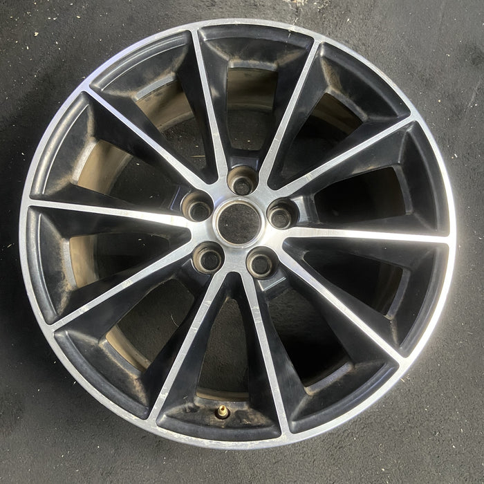 19" MUSTANG 15 19x8.5 , , straight spoke, face Original OEM Wheel Rim - - Additional View
