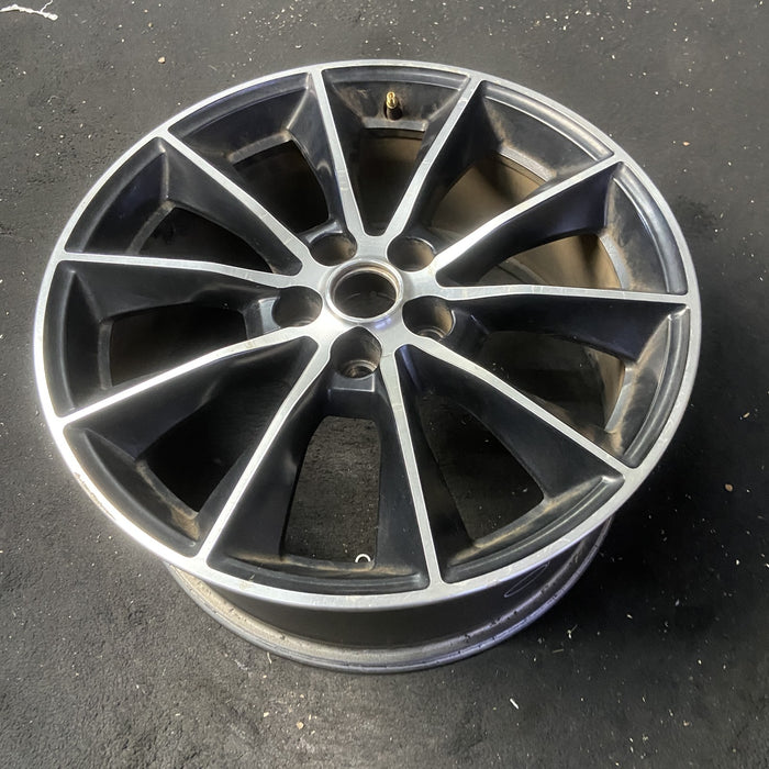 19" MUSTANG 15 19x8.5 , , straight spoke, face Original OEM Wheel Rim - - View 8