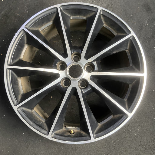19" MUSTANG 15 19x8.5 , , straight spoke, face Original OEM Wheel Rim - - Additional View