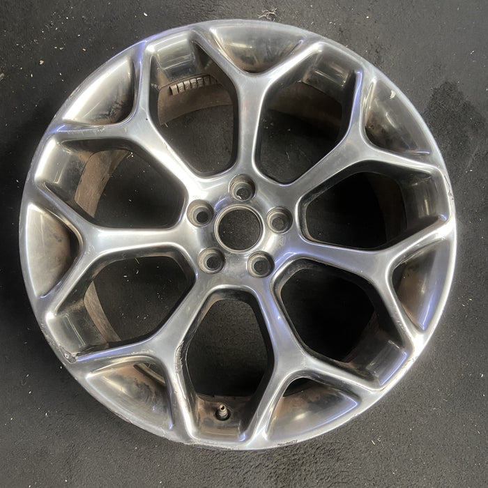 20" 300 15-22 20x8 , 7 Y spoke, Original OEM Wheel Rim - POLISHED - Additional View