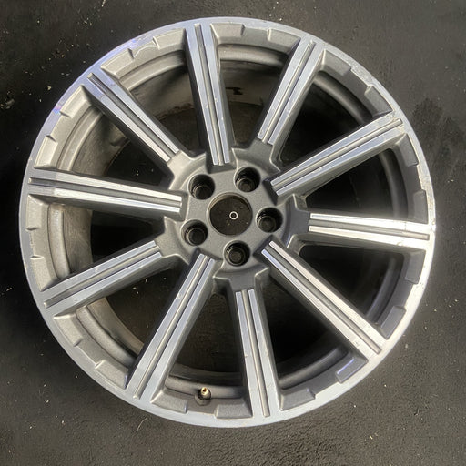 20" AUDI Q7 17-19 20x9 , 10 spoke Original OEM Wheel Rim - MACHINED CHARCOAL - Additional View