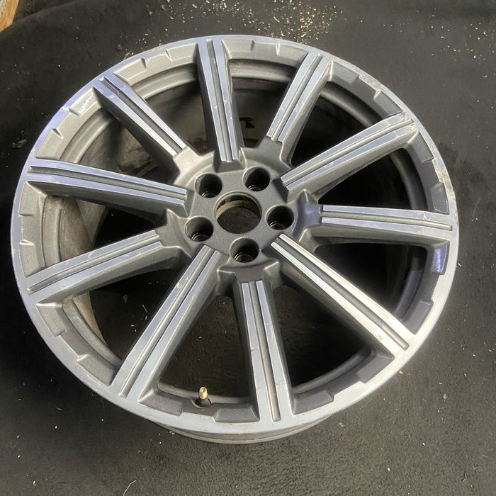 20" AUDI Q7 17-19 20x9 , 10 spoke Original OEM Wheel Rim - MACHINED CHARCOAL - View 7