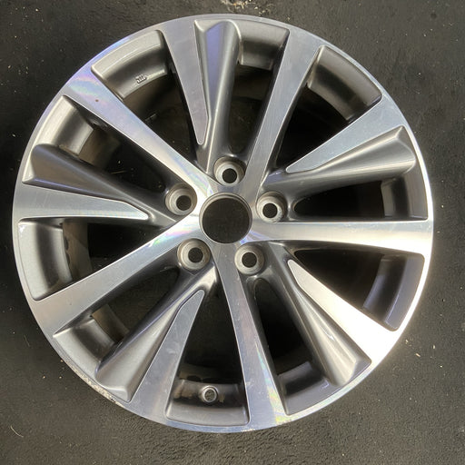 17" LEXUS ES250 21 17x7.5 Original OEM Wheel Rim - MACHINED GREY - Additional View