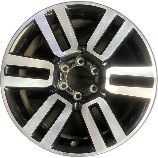 20" 4 RUNNER 14-15 20x7 , , , inlay Original OEM Wheel Rim - MACHINED CHARCOAL - Front View