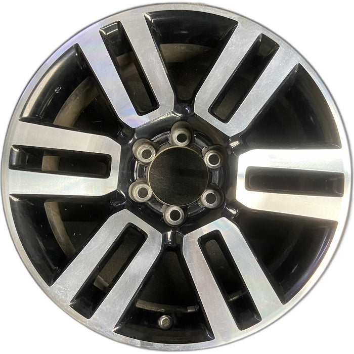 20" 4 RUNNER 14-15 20x7 , , , inlay Original OEM Wheel Rim - MACHINED CHARCOAL - Front View