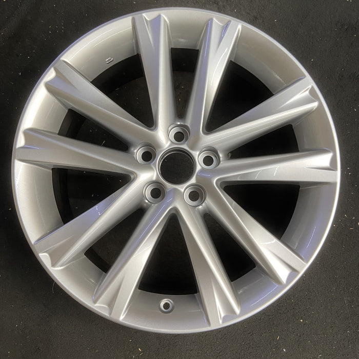 19" LEXUS RX350 13-15 19x7.5 , 5 twin spoke, Original OEM Wheel Rim - HYPER - Additional View