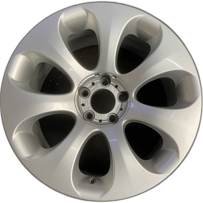 19" BMW 645i 04-05 19x9 , 7 spoke, flared spoke Original OEM Wheel Rim - Front View