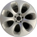 19" BMW 645i 04-05 19x9 , 7 spoke, flared spoke Original OEM Wheel Rim - Front View
