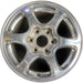 17" SIERRA 1500 PICKUP 01 17x7.5 , fully Original OEM Wheel Rim - POLISHED - Front View