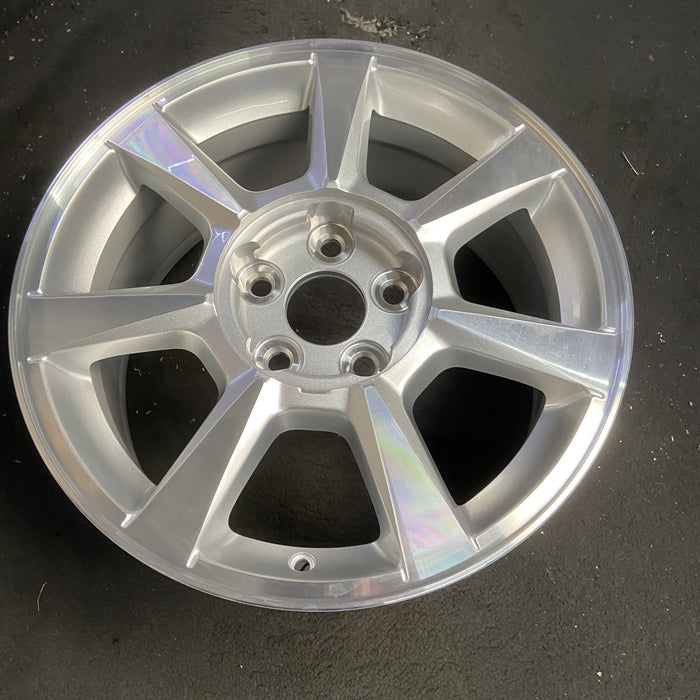 17" CTS 08 17x8 , , Original OEM Wheel Rim - MACHINED SILVER - View 7