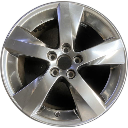 18" LEXUS IS250 10-11 18x8.5 , 5 spoke, twisted Original OEM Wheel Rim - HYPER - Front View