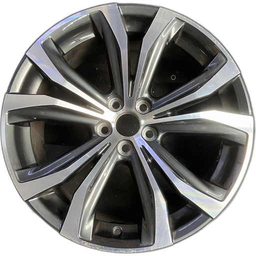 20" LEXUS RX350 16-19 20x8 , 10 spoke, V spoke Original OEM Wheel Rim - - Front View