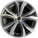 20" LEXUS RX350 16-19 20x8 , 10 spoke, V spoke Original OEM Wheel Rim - - Front View