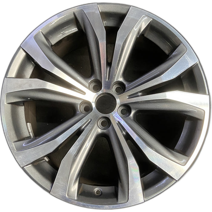 20" LEXUS RX350 16-19 20x8 , 10 spoke, V spoke Original OEM Wheel Rim - - Front View