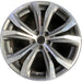20" LEXUS RX350 16-19 20x8 , 10 spoke, V spoke Original OEM Wheel Rim - - Front View