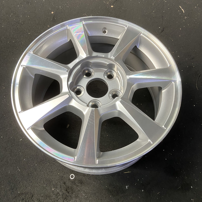 17" CTS 08 17x8 , , Original OEM Wheel Rim - MACHINED SILVER - View 8